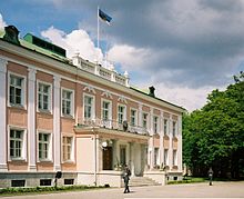 Prezidentský palác v Kadriorgu, Tallinn.