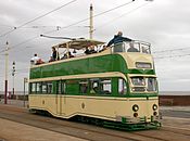 Otevřená balónová tramvaj 706 "Princess Alice" v Bisphamu