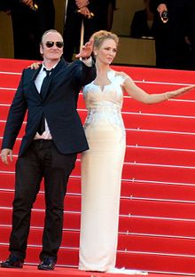Quentin Tarantino a Uma Thurman z filmu Pulp Fiction