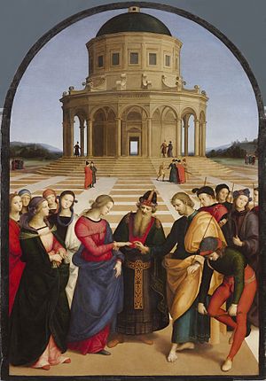Raphael, Jomfruens bryllup.
