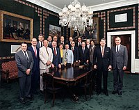 Iată toți membrii cabinetului în timpul președinției lui Ronald Reagan  