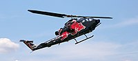 Elicopterul AH-1F Cobra al Red Bull  