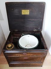 Travelling toilet, around 1850 (Eutin Castle)