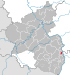 Lage der Stadt Frankenthal (Pfalz) in Rheinland-Pfalz