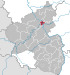 Lage der Stadt Koblenz in Rheinland-Pfalz