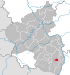 Lage der Stadt Neustadt an der Weinstraße in Rheinland-Pfalz