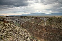 Bridge over the Rio Grande Gorge near Taos, New Mexico