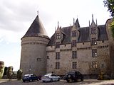 Rochechouart castle.