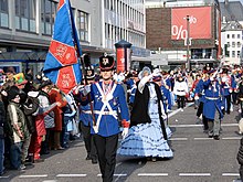 Rhenish carnival parade in Koblenz