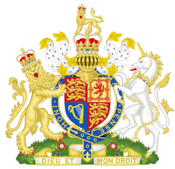 Escudo real del Reino Unido  