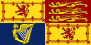Royal Standard of the United Kingdom in Scotland