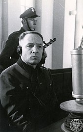 Rudolf Höss en el Tribunal Nacional Supremo de Polonia, 1947  