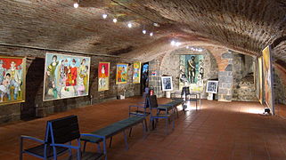 Hall in the Château des Vicomtes