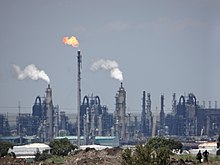 Sasol plants in Secunda, South Africa
