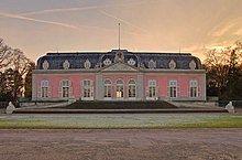 Benrather Castle in the south of Düsseldorf
