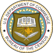 Selo do Escritório do Censo dos Estados Unidos