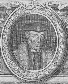 Sir Thomas White, 18th century copperplate engraving