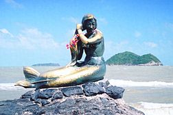 "Praphanpheloung" -patsas Rayongissa, Thaimaassa.  
