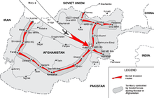 Course of the invasion