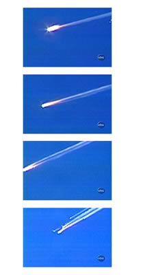 Události katastrofy raketoplánu Columbia