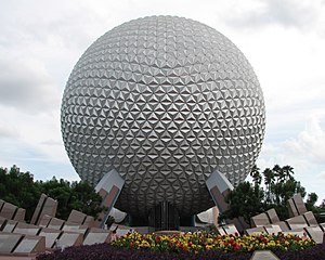 Nava spațială Spaceship Earth de la Epcot  