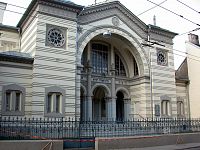 Synagoga Chóralna w Wilnie, jedyna synagoga w mieście, która przetrwała Holocaust.