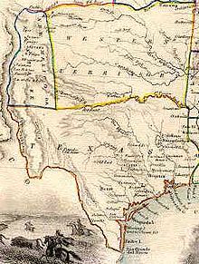 Old map of the southeast