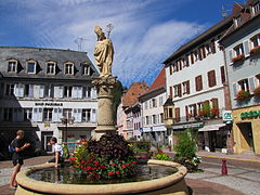 Saint-Thiébaut fountain.