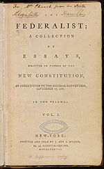 In de Federalist Papers, schreef James Madison dat democratie gevaarlijk was