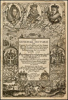The Generall Historie of Virginia, New-England, and the Summer Isles, af kaptajn John Smith  