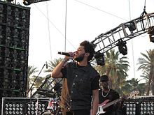 Tesfaye optræder på Coachella i 2012.  