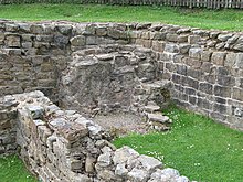 Remains of a kiln in the Meilenkastell 48