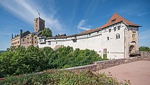 Landmark of the city: The Wartburg
