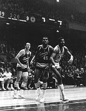 Tom Meschery and Bob Rule during the Sonics' expansion season (circa 1967/68).