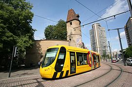 Tramway in Mulhouse.