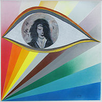 Homenaje a Ferlinghetti, pintura de Gianpiero Actis  