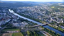 Trier, aerial view (2016)