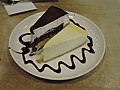 Oreo cheesecake and New York cheesecake