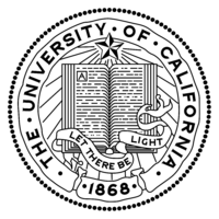 The seal of the University of California, Santa Barbara 1868