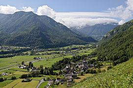 The Ossau Valley in the French Pyrenees