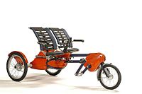 Tandem trike Double rider by Van Raam