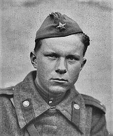 Vasil Bykaŭ en Rumanía, 1944  