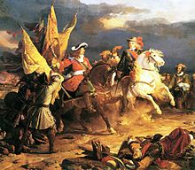 Philip V and Marshal Vendôme after the Battle of Villaviciosa 1710