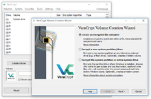 VeraCrypt on programm, mis annab võimaluse kasutada krüpteerimiseks AES-i.