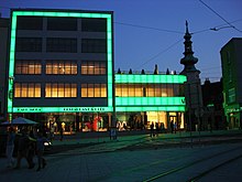 Functionalist department store Veľký Baťa