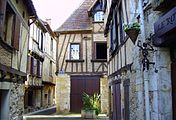 Houses in the Old Bergerac.