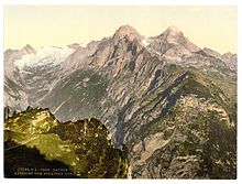 Schneeferner on the Zugspitzplatt before 1900