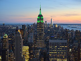 View of Manhattan from Top of Rock