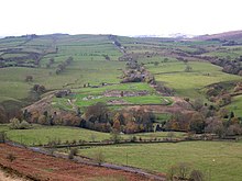 View of the fort plateau from the east