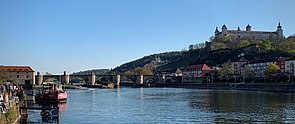 Old Main Bridge with Marienberg Fortress